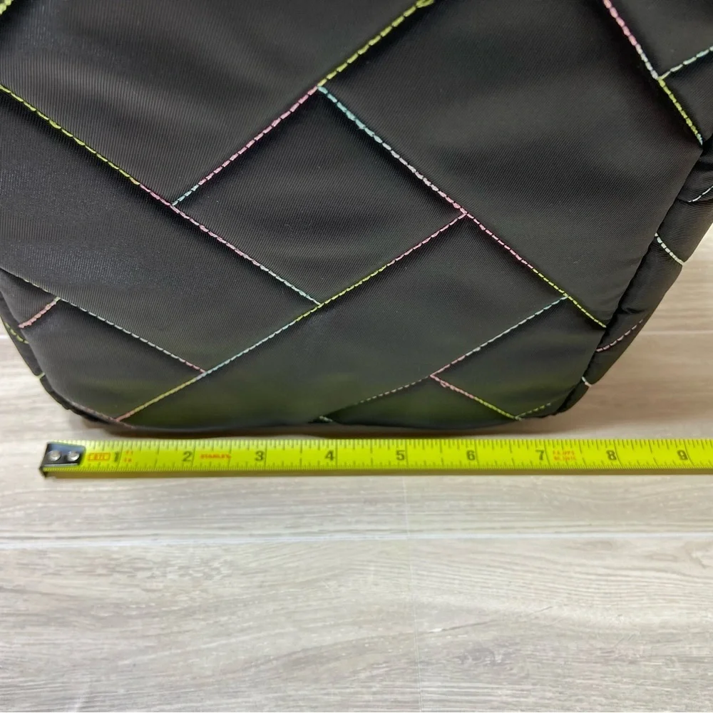Stylish Black Quilted Men's Bag